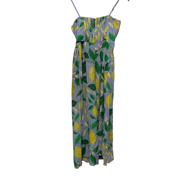 Anthropologie maeve Lemon Grove Strapless Jumpsuit 2 - Picture 9 of 12